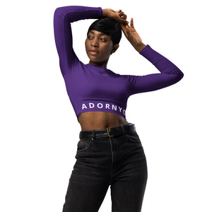 Ador NYC long-sleeve crop top