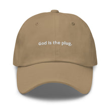 Black God is the plug. Dad cap