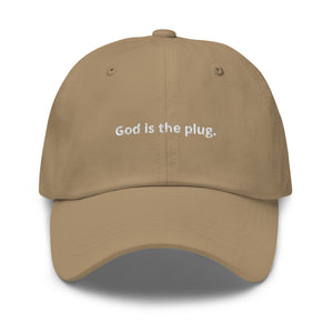 Black God is the plug. Dad cap