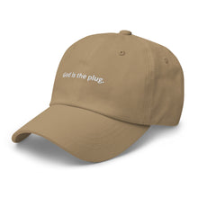 Black God is the plug. Dad cap