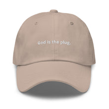 Black God is the plug. Dad cap