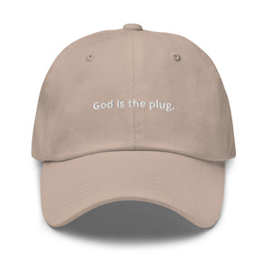 Black God is the plug. Dad cap
