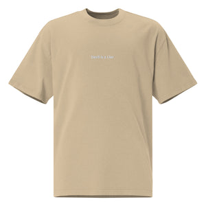 Devil is a Liar Oversized t-shirt