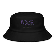 Ador NYC Unstructured terry cloth bucket hat