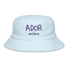 Ador NYC Unstructured terry cloth bucket hat