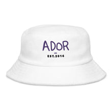 Ador NYC Unstructured terry cloth bucket hat
