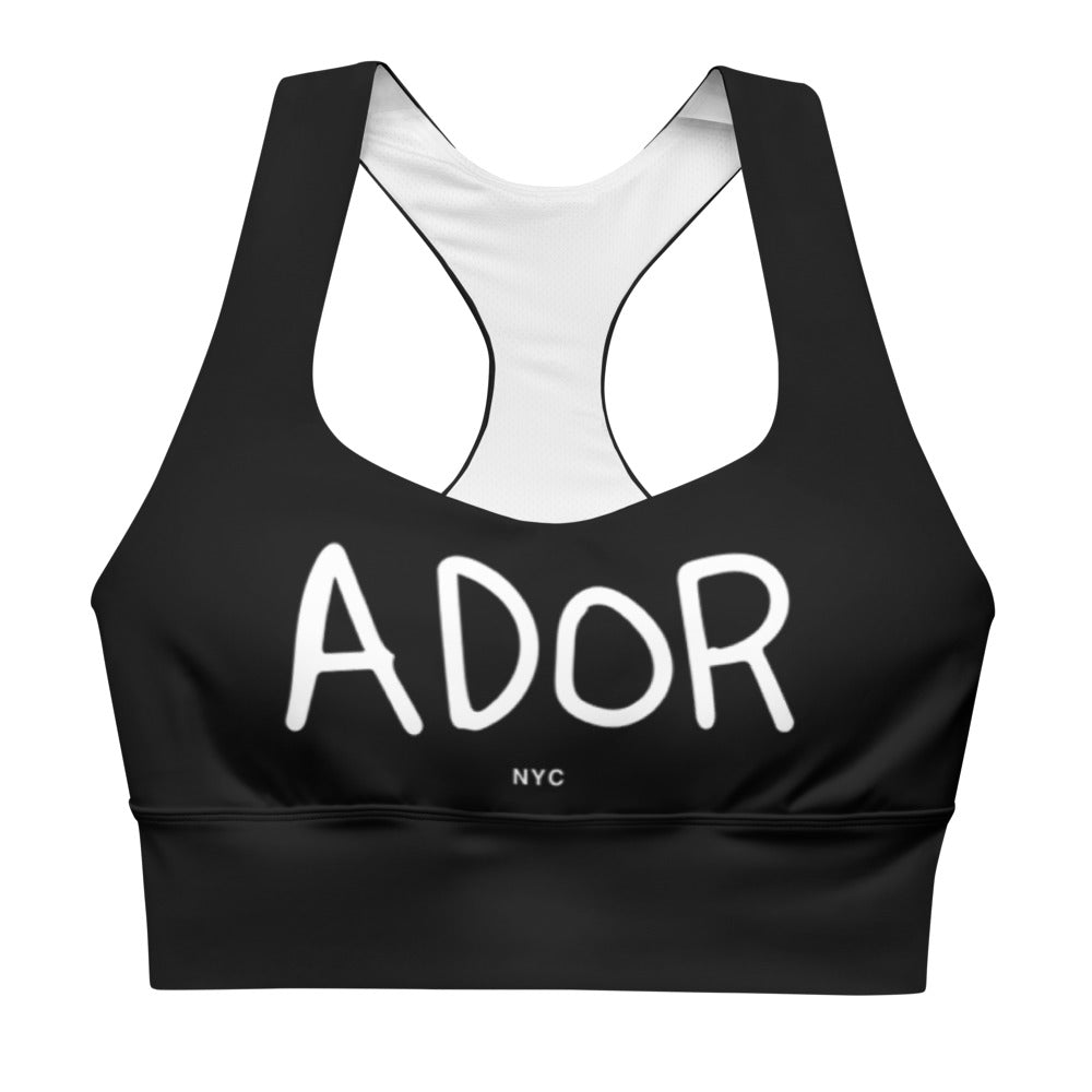 Ador NYC. Longline sports bra